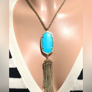 Kendra Scott Turquoise Pendant Necklace